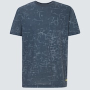 Geometric Street Short Sleeve Tee - Uniform Gray