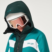W Tnp Tbt Rc Insulated Jacket - Green Lk/White/Hunter