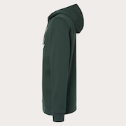 Bark FZ Hoodie 2.0 - Hunter Green/Arctic White