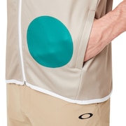 Staple Range Vest - Staple Bubble Sand Green
