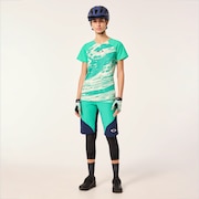 W. Seeker Airline Short - Green/Blue