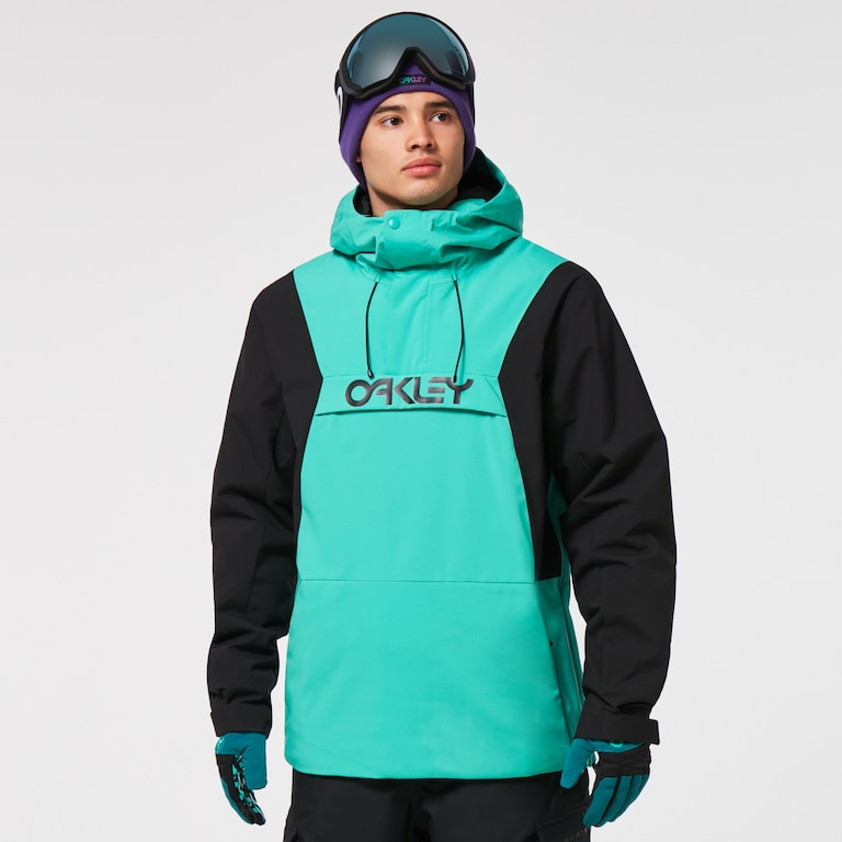 TNP Insulated Anorak - Blackout/Light Emerald