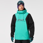 TNP Insulated Anorak - Blackout/Light Emerald