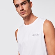 Interstellar Great Wave Tank Top - White