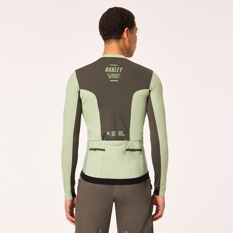 Elements Point To Point Ls Jersey - New Dark Brush/New Jade