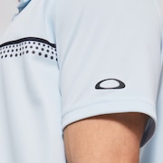 Oakley Hexsplit Stripe RC Polo - Light Blue Breeze