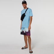 Space Polygon Tee - Aviator Blue