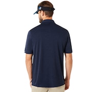 Aero Ellipse Polo - Fathom Heather