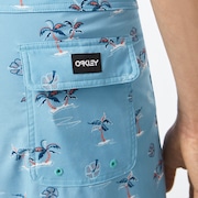 Tropics B1B Rc 19" Boardshort - Aviator Tropical Palms