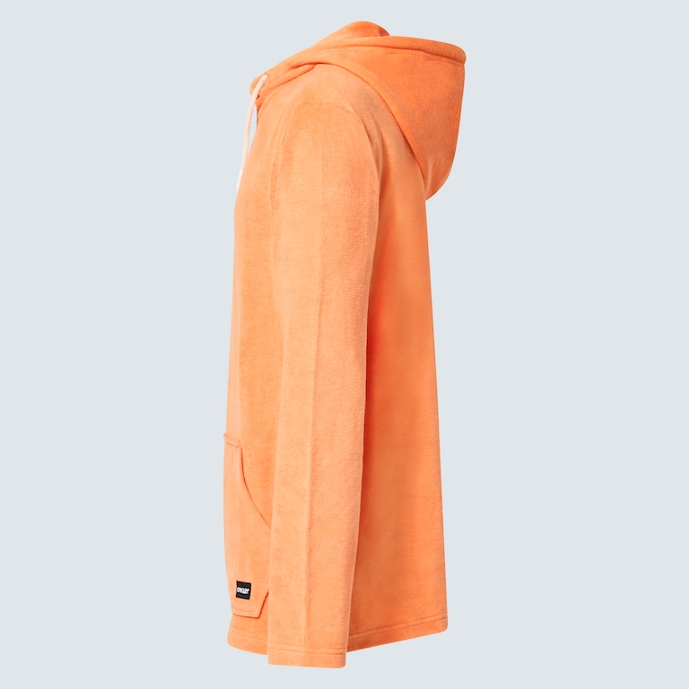 Dawny 1/4 Zip Hoodie - Soft Orange