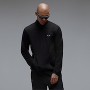 Edge Force Qtr Zip Sweatshirt - Pitch Black
