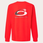 Saturdays NYC X Oakley LS Tee - Flame Scarlet