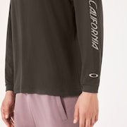 En New Retro L/S Tee Fhr 1.7 - Shadow/Black