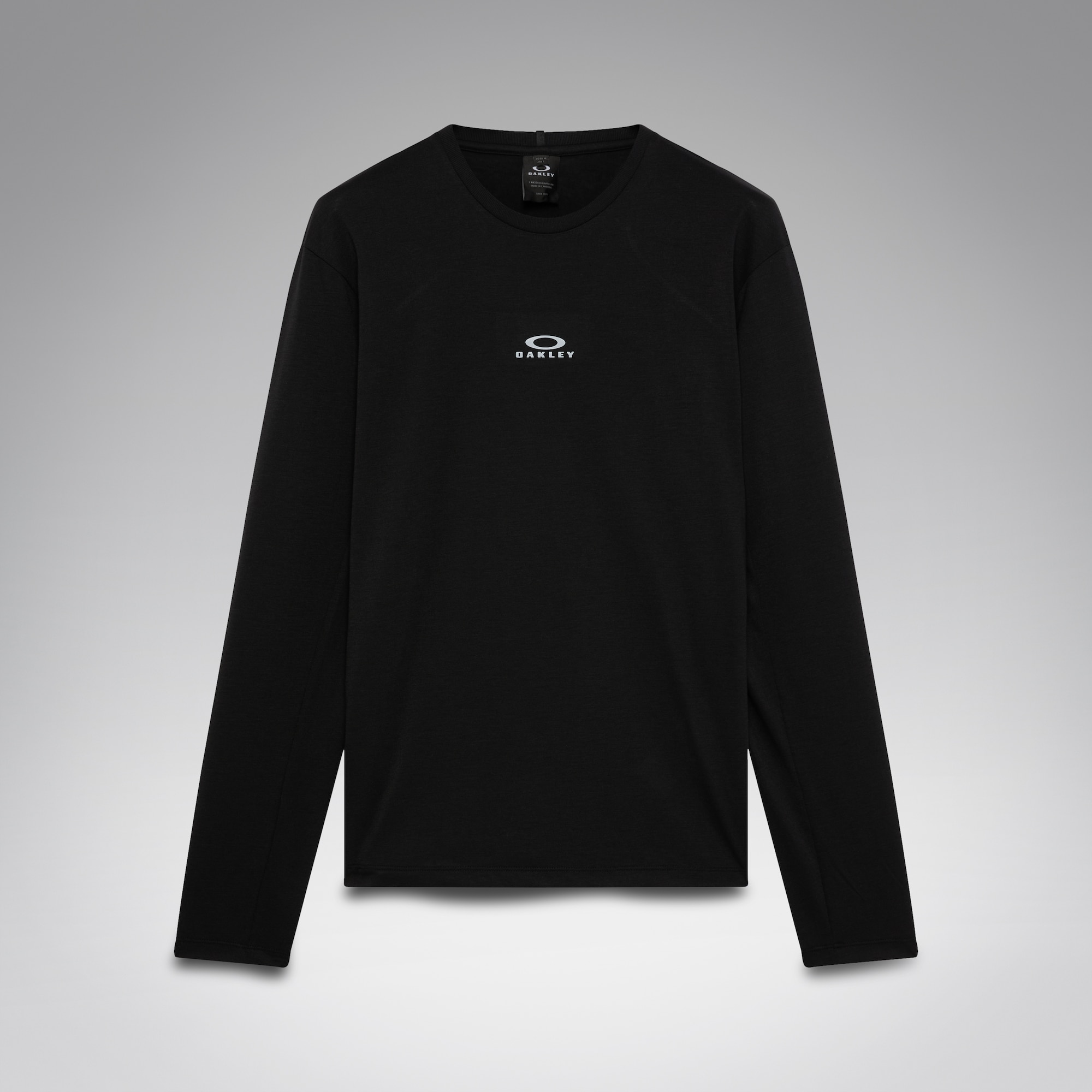 Oakley Edge Force LS Tee in Pitch Black | Oakley® US