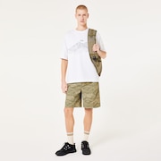 Outdoor Printed Short - Aop Mountain Green Pebble