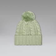 Harper Pom Beanie - Faded Green