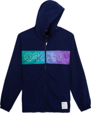 Prizm Panel Windbreaker - Dark Denim