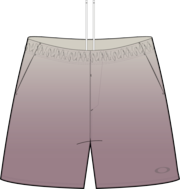 Gradient 16'' Beachshort - Gradient Toadstool Mist