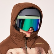 Tc Rykkinn Jacket - Brown Clouds Print