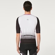 Sublimated Icon Jersey 2.0 - White/Purple Stripes