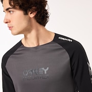 Maven Scrub LS Jersey - Black/Grey