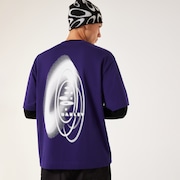 Reserve Ellipse Tee - Deep Amethyst