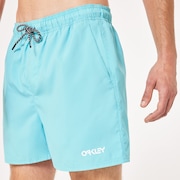 Beach Volley 16" Beachshort - Teal Blue