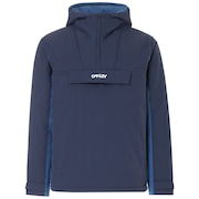 Block Color Anorak Jacket - Fathom