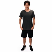 Essencial Washed Tee - Blackout