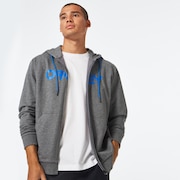 Teddy Full Zip Hoodie - New Athletic Gray/Ozone