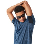 Tech Knit Short Sleeve - Ensign Blue Dark Heather