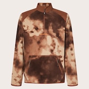 Tc Rykkinn Rc Fleece - Brown Clouds Print