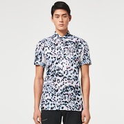 Skull Breathable Leopard Shirt - Mosaic Print