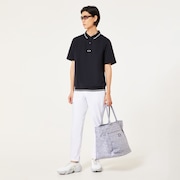 O-Sync Pack Abstract Hem Polo - Blackout
