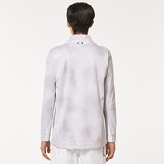 Skull Delusional Ls Mock - White Print