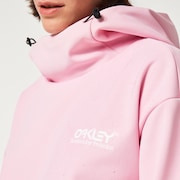 W Park Rc Softshell Hoodie - Pink Flower