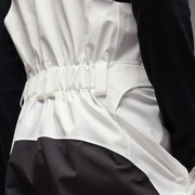 Timberline Shell Bib ​ - Pitch Black/White