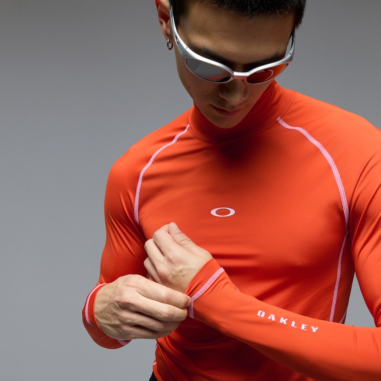 Rainbow Ls Rashguard - Aviator Orange