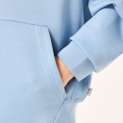 En Qdevo Fleece Hoody Ytr 7.0 - Stonewash Blue