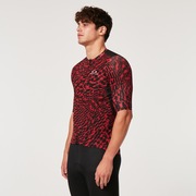 Endurance Dazzle Camo Jersey - Abstract Redline/Black