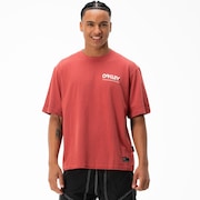 Oakley Thermonuclear Logo SS Tee - Rosewood