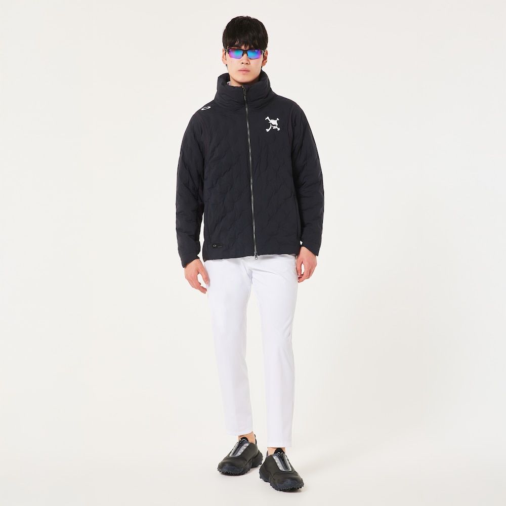 オークリー Skull Ideally Hybrid Puff Jacket Blackout | オークリー