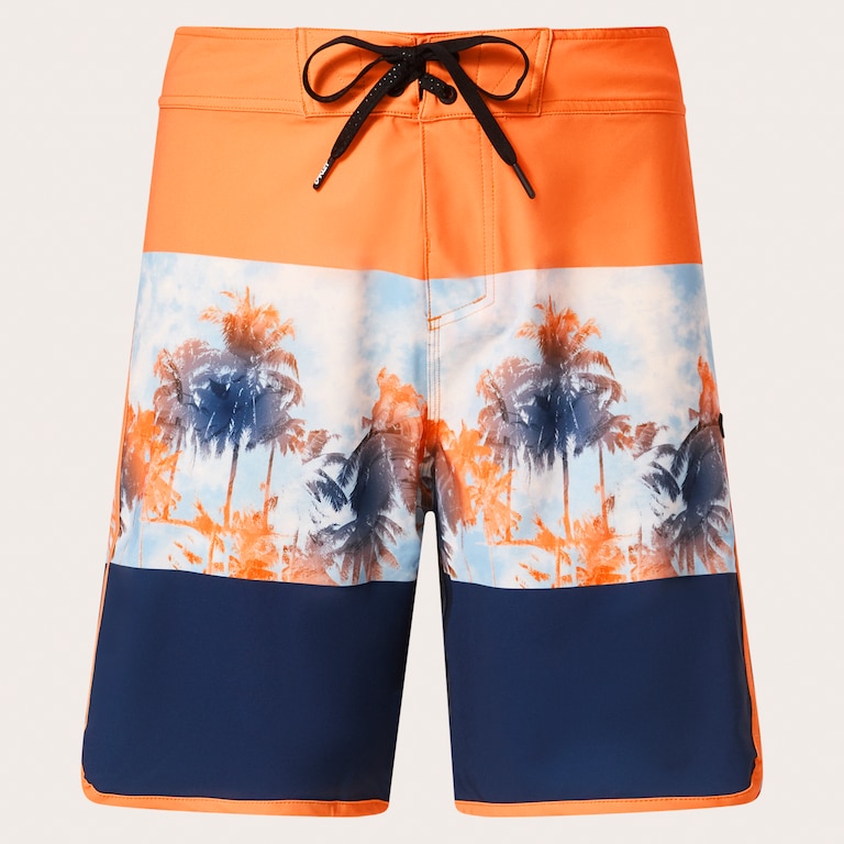 Palm Florals Rc 19” Boardshort - Soft Orange