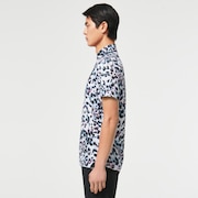 Skull Breathable Leopard Shirt - Mosaic Print