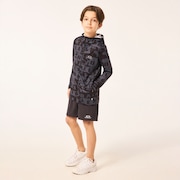 Enhance Knit Hoody Jacket Ytr 7.0 - Black Print