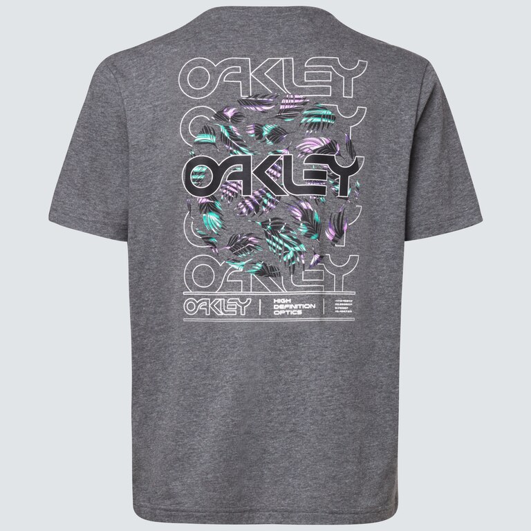 Circled Feathers B1B Tee - New Athletic Gray