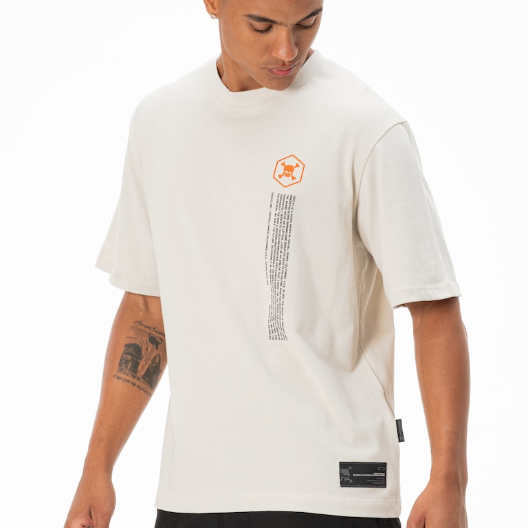 Camiseta Oakley New Explorer Washed Graphic - Mist