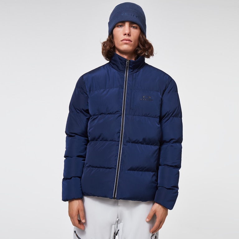 Latitude Full Zip Puffer Jacket - Black Iris