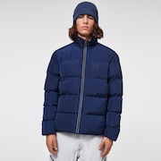 Latitude Full Zip Puffer Jacket - Black Iris