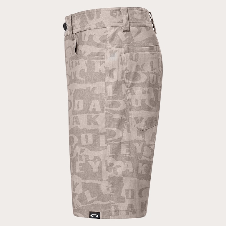Golf Transition Ransom Short - Collage Gray